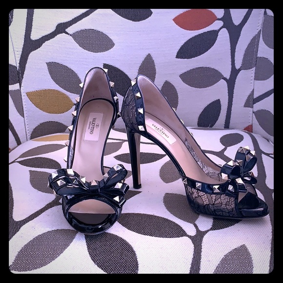Valentino Shoes - Valentino Rockstud Dorsay Heels